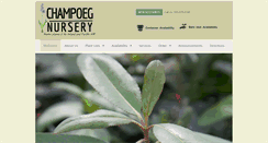 Desktop Screenshot of champoegnursery.com